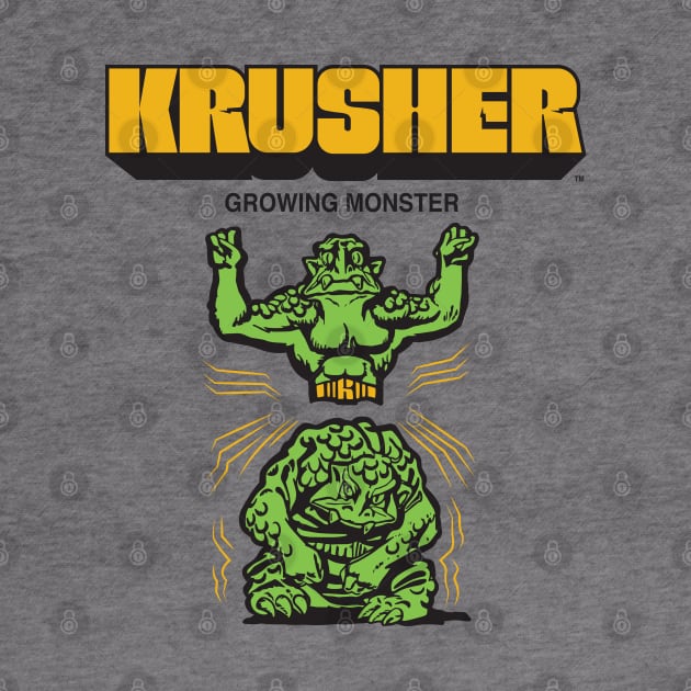 Krusher Monster Toy by Chewbaccadoll